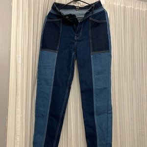 Urban Outfitters BDG Two Tone Panel Jeans, 26